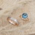 Cincin Kawin Tunangan Emas & Palladium Finishing Rose Gold  - EPDRS00004